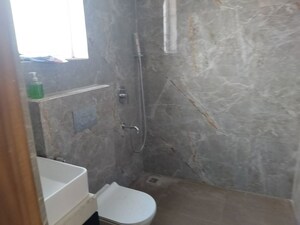 Bathroom in 3 BHK Apartment at Malwa Escon Primera, International Airport Road – for Rent
