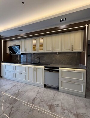 Kitchen in 4 BHK Apartment at Lodha The World Towers World One Tier 2, Worli – for Rent
