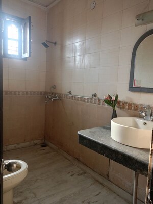 Bathroom in 3 BHK Builder Floor at Sector 21 – for Rent