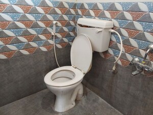Bathroom in 2 BHK Independent House at Rt Nagar – for Rent