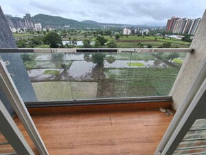 Balcony in 2 BHK Apartment at Kohinoor Sportsville, Hinjewadi – for Rent