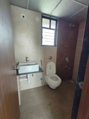 Bathroom in 2 BHK Apartment at Kohinoor Sportsville, Hinjewadi – for Rent