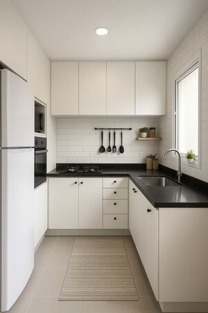 Kitchen in 2.5 BHK Apartment at Nimbus The Golden Palm, Sector 168 – for Sale