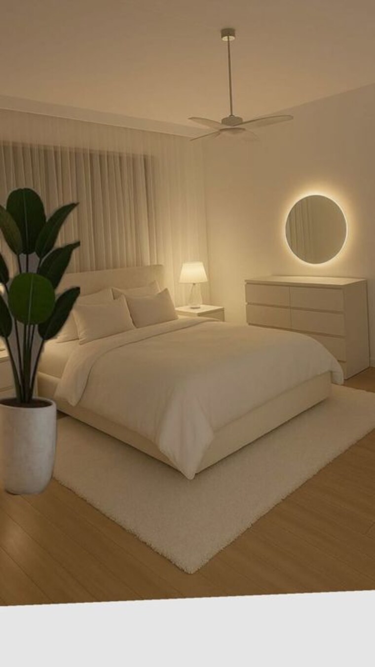 Bedroom, nimbus-the-golden-palm 2.5 Bedroom 1085 Sq.Ft. Apartment In Sector 168 Noida 10613970