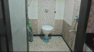 Bathroom in 1 BHK Apartment at Krypton Tower, Prabhadevi – for Rent