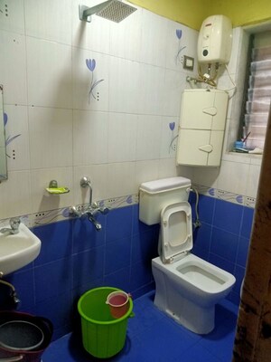 Bathroom in 1 BHK Apartment at Seawoods – for Sale