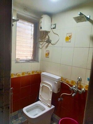 Bathroom in 1 BHK Apartment at Seawoods – for Sale