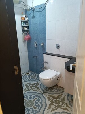 Bathroom in 3 BHK Apartment at ANP Atlantis, Balewadi – for Rent