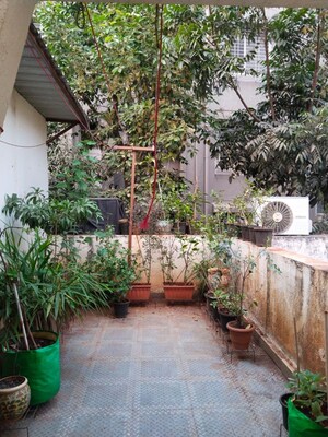 Balcony in 3 BHK Villa at Omkar Pearl Apartment, Veerabhadra Nagar – for Rent