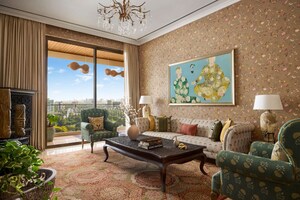 Living Room in 3 BHK Apartment at Hiranandani Maitri Park, Chembur – for Sale