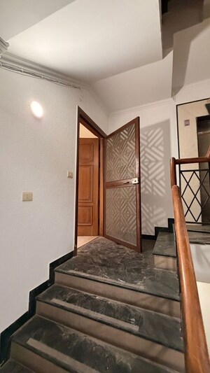 Staircase in 3 BHK Builder Floor at Vasant Vihar – for Rent