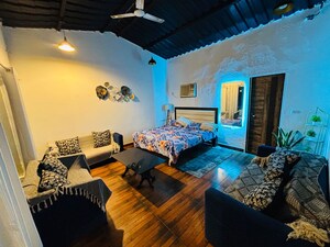 Living Room in 4 BHK Villa at Gwal Pahari – for Rent