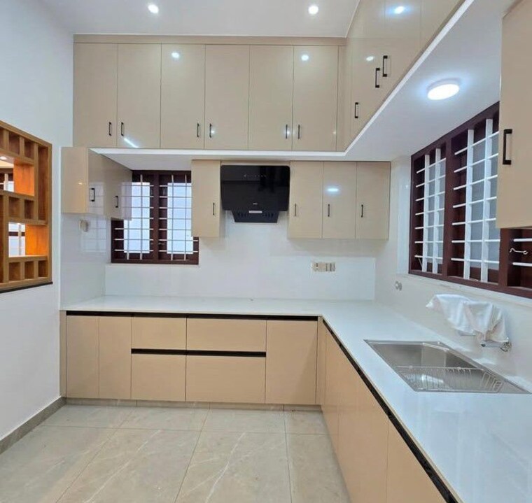Kitchen, asbl-spectra 3 Bedroom 1980 Sq.Ft. Apartment In Financial District Hyderabad 10614064