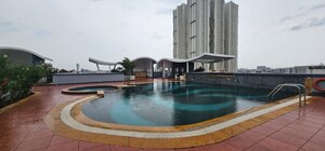 Swimming Pool in 3 BHK Apartment at Nivee South Park, Nallagandla – for Rent