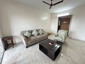 Living Room in 3 BHK Apartment at Majestique Marbella Phase 1, Kharadi – for Rent