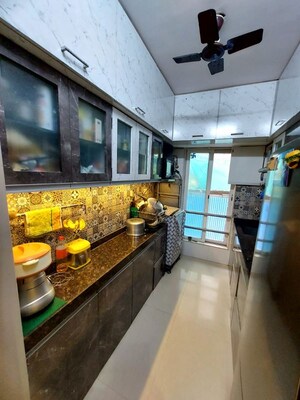 Kitchen in 2 BHK Apartment at Gurukrupa Marina Enclave, Malad West – for Sale