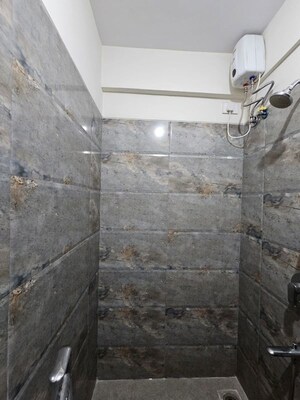 Bathroom in 1 BHK Apartment at Aadi Allure, Kanjurmarg East – for Rent
