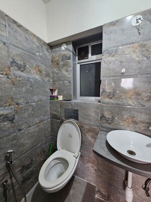 Bathroom in 1 BHK Apartment at Aadi Allure, Kanjurmarg East – for Rent