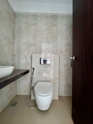Bathroom in 1 BHK Apartment at Raymond Ten X Habitat, Pokhran Road No Two – for Rent