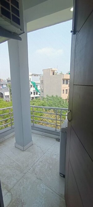Balcony in 1 BHK Builder Floor at Sushant Lok Iii – for Rent