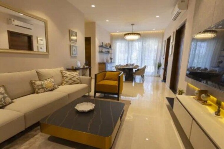 Living Room, elegant-hermitage 3 Bedroom 1548 Sq.Ft. Apartment In Banashankari 6th Stage Bangalore 10614120
