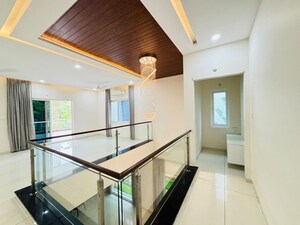 Staircase in 5 BHK Villa at Rajapushpa Green Dale, Tellapur – for Rent