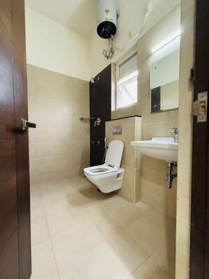 Bathroom in 5 BHK Villa at Rajapushpa Green Dale, Tellapur – for Rent