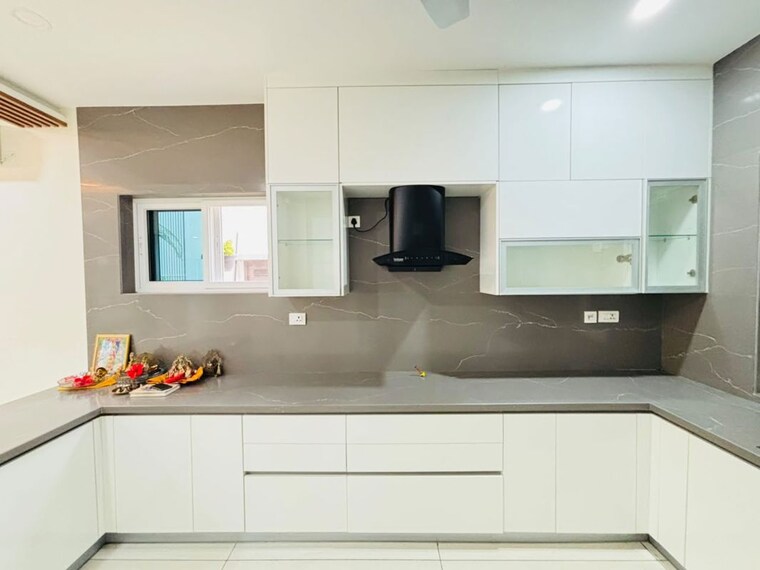 Kitchen, rajapushpa-green-dale 5 Bedroom 5660 Sq.Ft. Villa In Tellapur Hyderabad 10614133