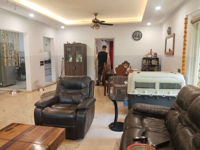 Living Room, raheja-woods 2 Bedroom 1200 Sq.Ft. Apartment In Kalyani Nagar Pune 10614184