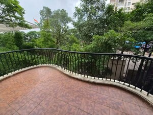 Balcony in 3 BHK Apartment at Brahma Suncity Platinum, Wadgaon Sheri – for Rent