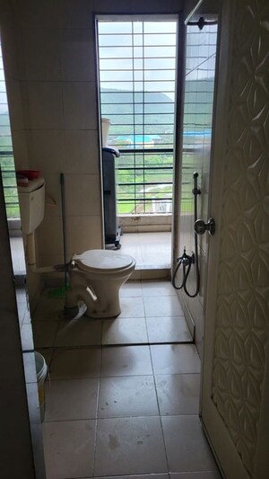 Bathroom in 1 BHK Apartment at Ekram Heritage, Kharghar Sector 35e – for Sale