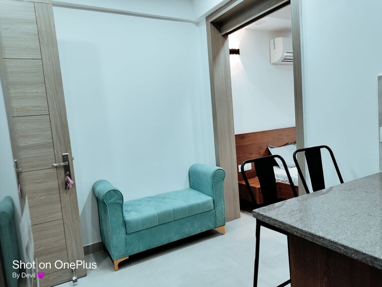 Bedroom, gold-souk-golf-links-plots 1 Bedroom 500 Sq.Ft. Builder Floor In Sushant Lok I Gurgaon 10614244