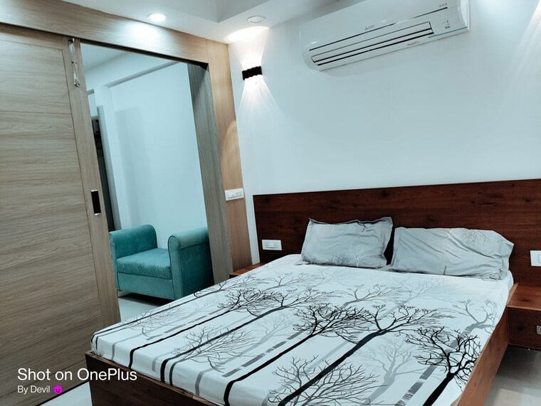 Bedroom, gold-souk-golf-links-plots 1 Bedroom 500 Sq.Ft. Builder Floor In Sushant Lok I Gurgaon 10614244