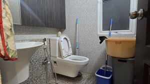 Bathroom in 3.5 BHK Apartment at Shree Vardhman Victoria, Sector 70 – for Rent