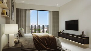 Bedroom in 2 BHK Apartment at Dynamix Luma, Andheri East – for Sale