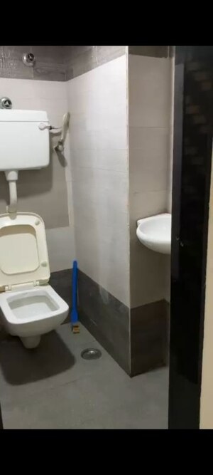 Bathroom in  Office Space at Vishnu Complex, Cbd Belapur Sector 15 – for Rent