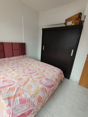 Bedroom in 2 BHK Apartment at Ganga New town, Dhanori – for Rent