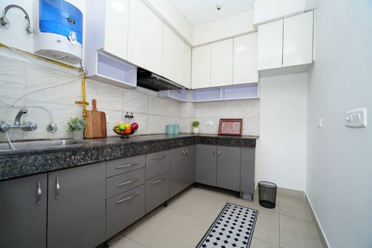Kitchen, ajnara-le-garden 2.5 Bedroom 1140 Sq.Ft. Apartment In Sector 16b Greater Noida Greater Noida 10614272