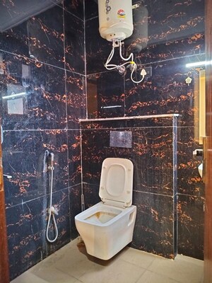 Bathroom in 1 RK Builder Floor at Neb Sarai – for Rent