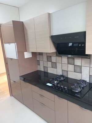 Kitchen in 3 BHK Apartment at Sindhi Society, Chembur – for Rent