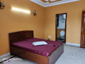 Bedroom in 2.5 BHK Builder Floor at Sushant Lok I – for Rent