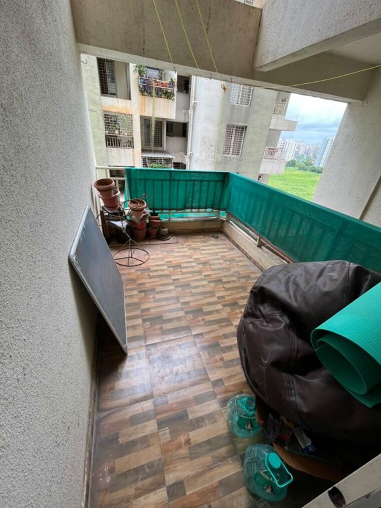 Balcony, 38-park-majestique 2 Bedroom 950 Sq.Ft. Apartment In Undri Pune 10591698