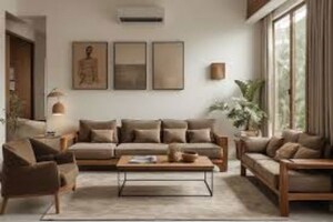 Living Room in 5 BHK Villa at Rajendra Nagar – for Sale