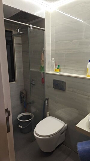 Bathroom in 2 BHK Apartment at Dosti Eastern Bay Phase 2, Wadala – for Rent