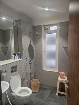 Bathroom in 3.5 BHK Apartment at Omkar Alta Monte, Malad East – for Rent