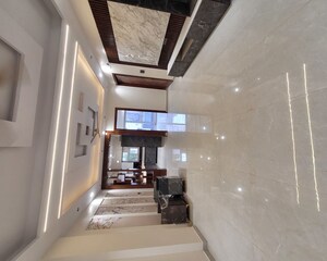 Staircase in 4 BHK Builder Floor at Green Fields Colony – for Sale