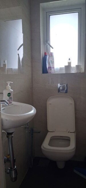 Bathroom in 1 BHK Apartment at Hiranandani Gardens Cypress, Powai – for Rent