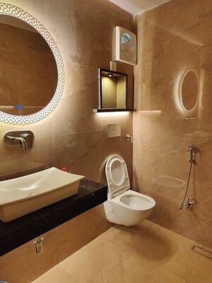 Bathroom in 2 BHK Apartment at Safdarjung Enclave – for Rent