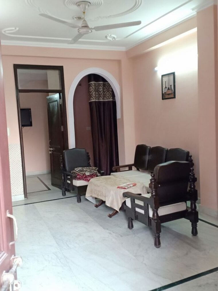 Living Room, khirki extension 1 Bedroom 550 Sq.Ft. Apartment In Khirki Extension Delhi 10614442