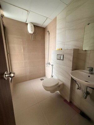 Bathroom in 2 BHK Apartment at Shekhar NB Towers, Moshi – for Rent